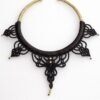Black Macrame Choker