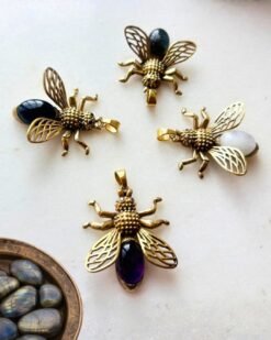 Alternative view of 1/3/10 Pieces Bee Brass Pendant