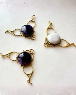 Alternative view of Ornamental Link Brass Connector for Jewelry Making