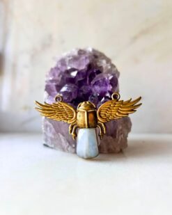 Boho Wing Brass Connector for Jewelry Making