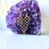 5/20 Pairs Mermaid Geometry Triangle Hoop Brass Earrings