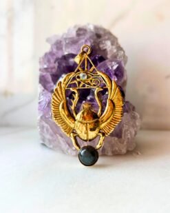 1/3/10 Pieces Egyptian Scarab Brass Pendant