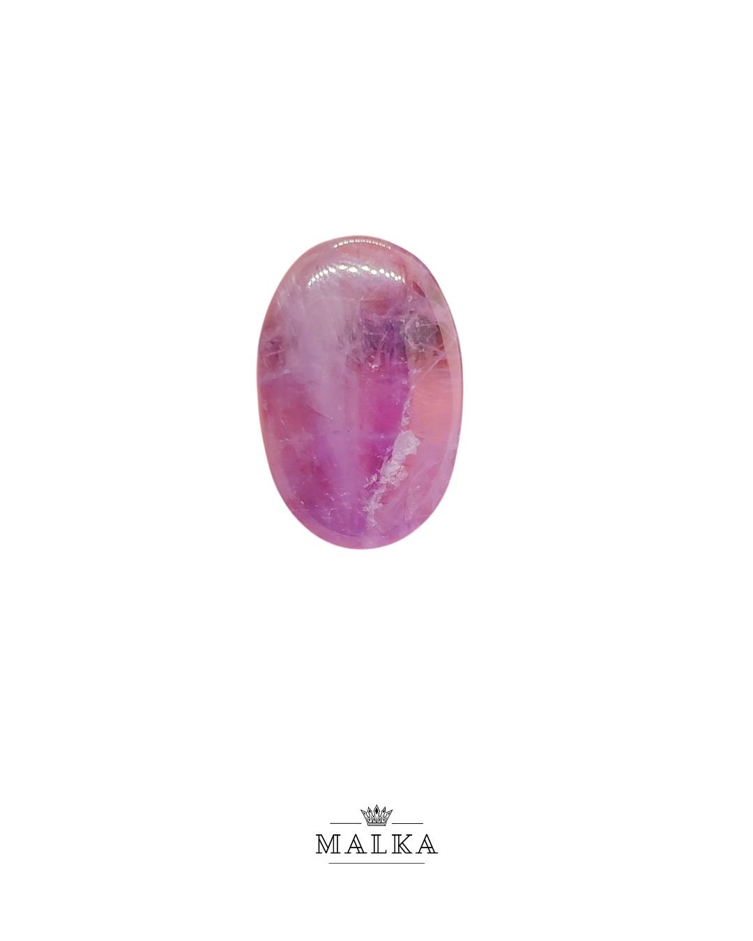 24mm Amethyst Cabochon - Oval Shape