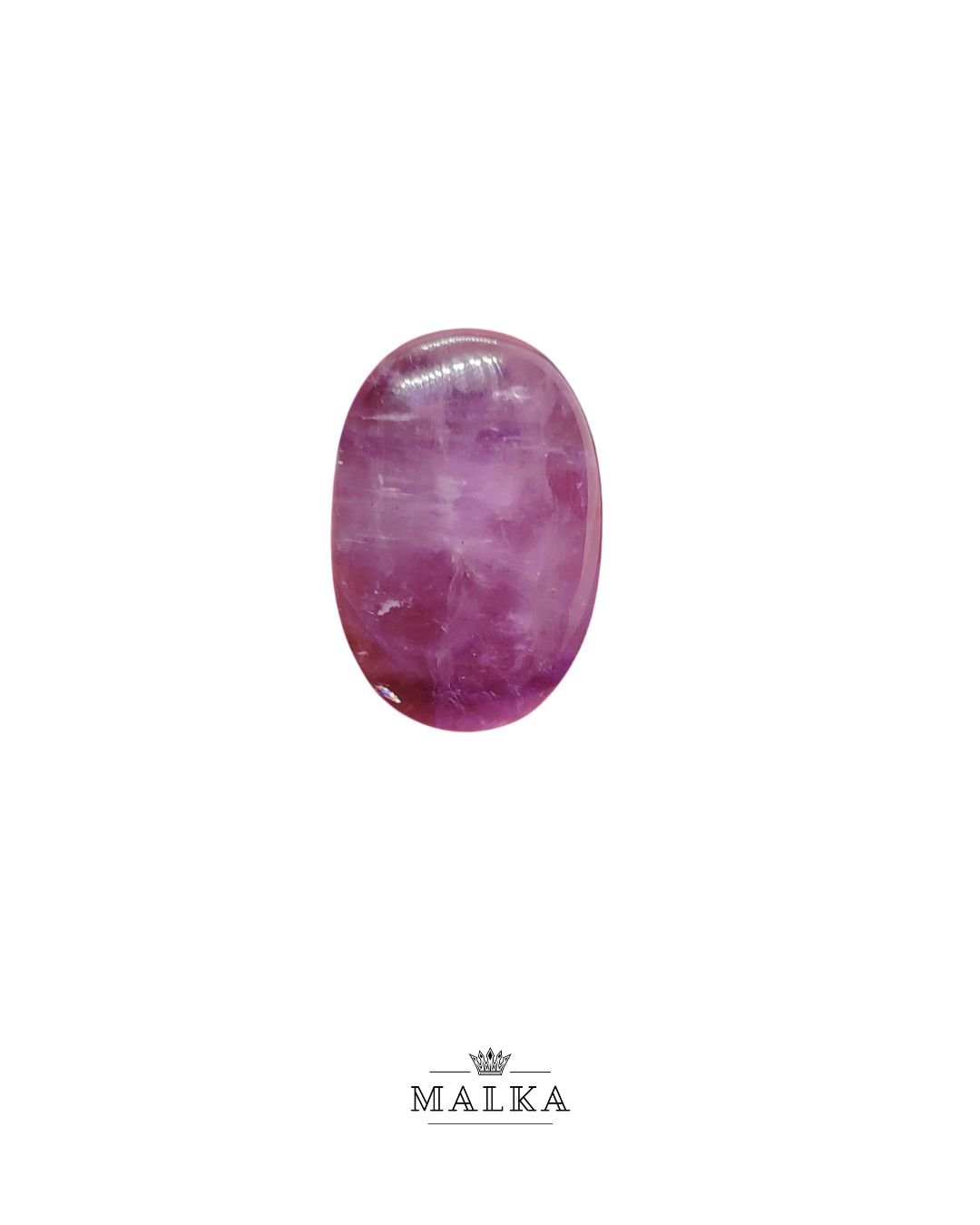 21mm Amethyst Cabochon - Oval Shape