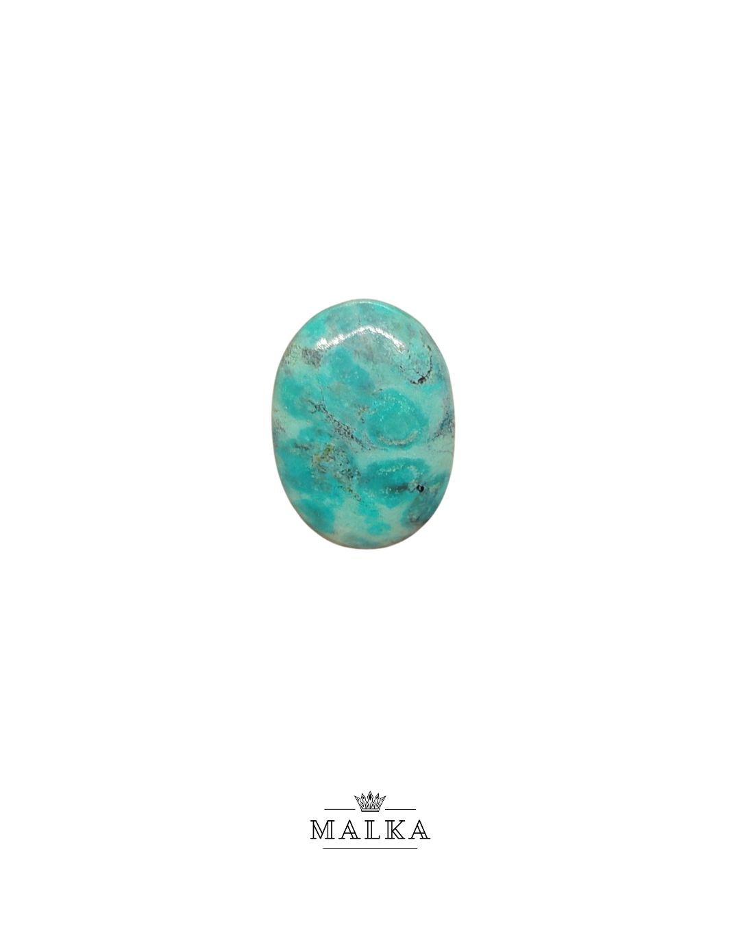 23mm Tibetan Turquoise Cabochon – Oval Shape