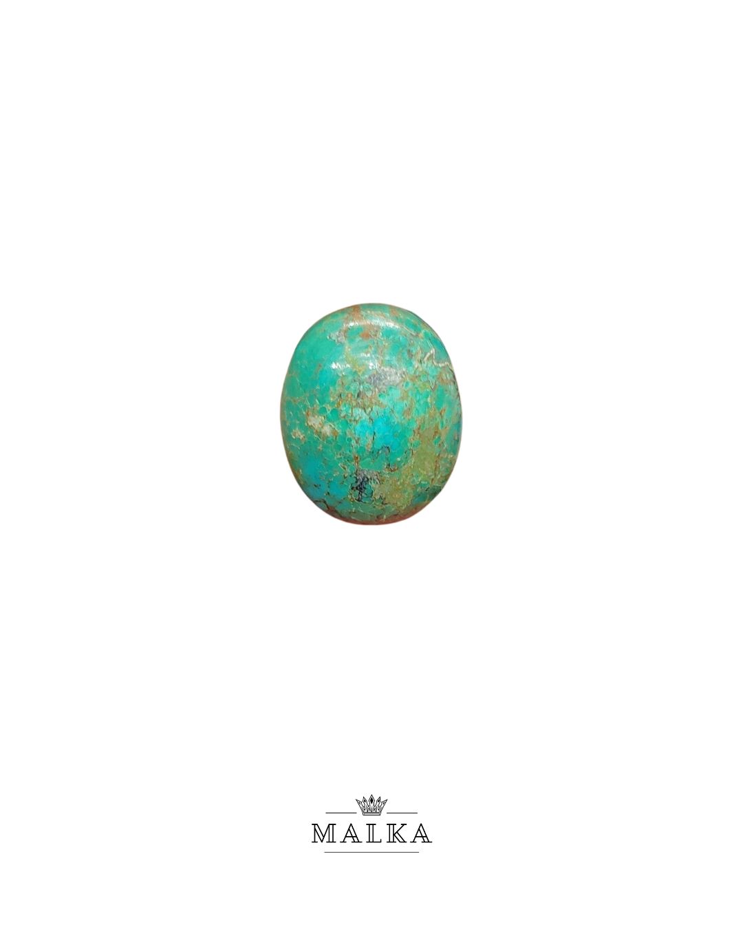 19mm Tibetan Turquoise Cabochon – Oval Shape