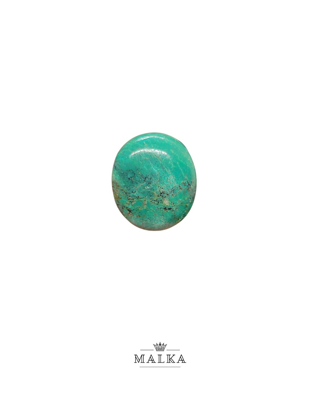 21mm Tibetan Turquoise Cabochon – Oval Shape