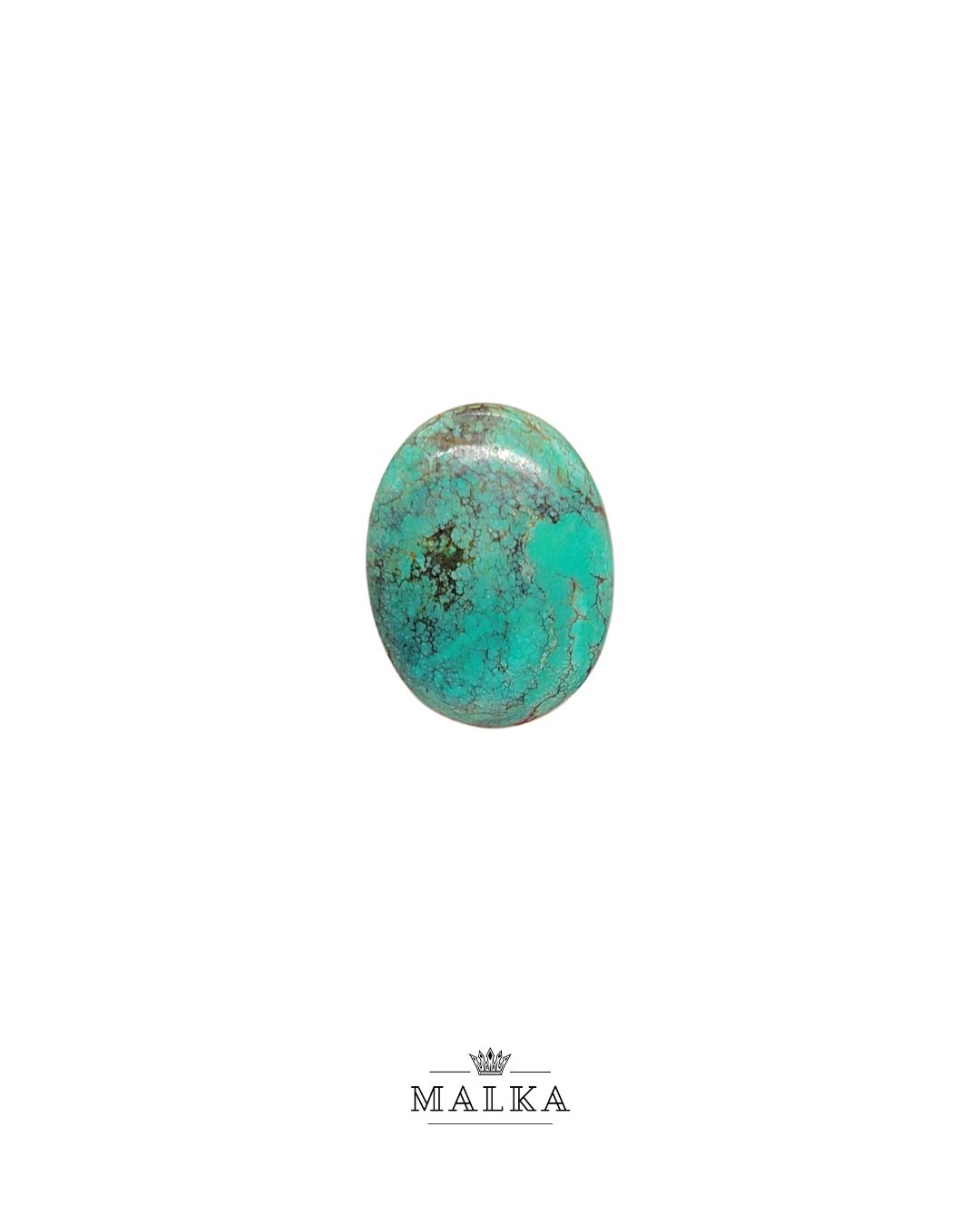 20mm Tibetan Turquoise Cabochon – Oval Shape