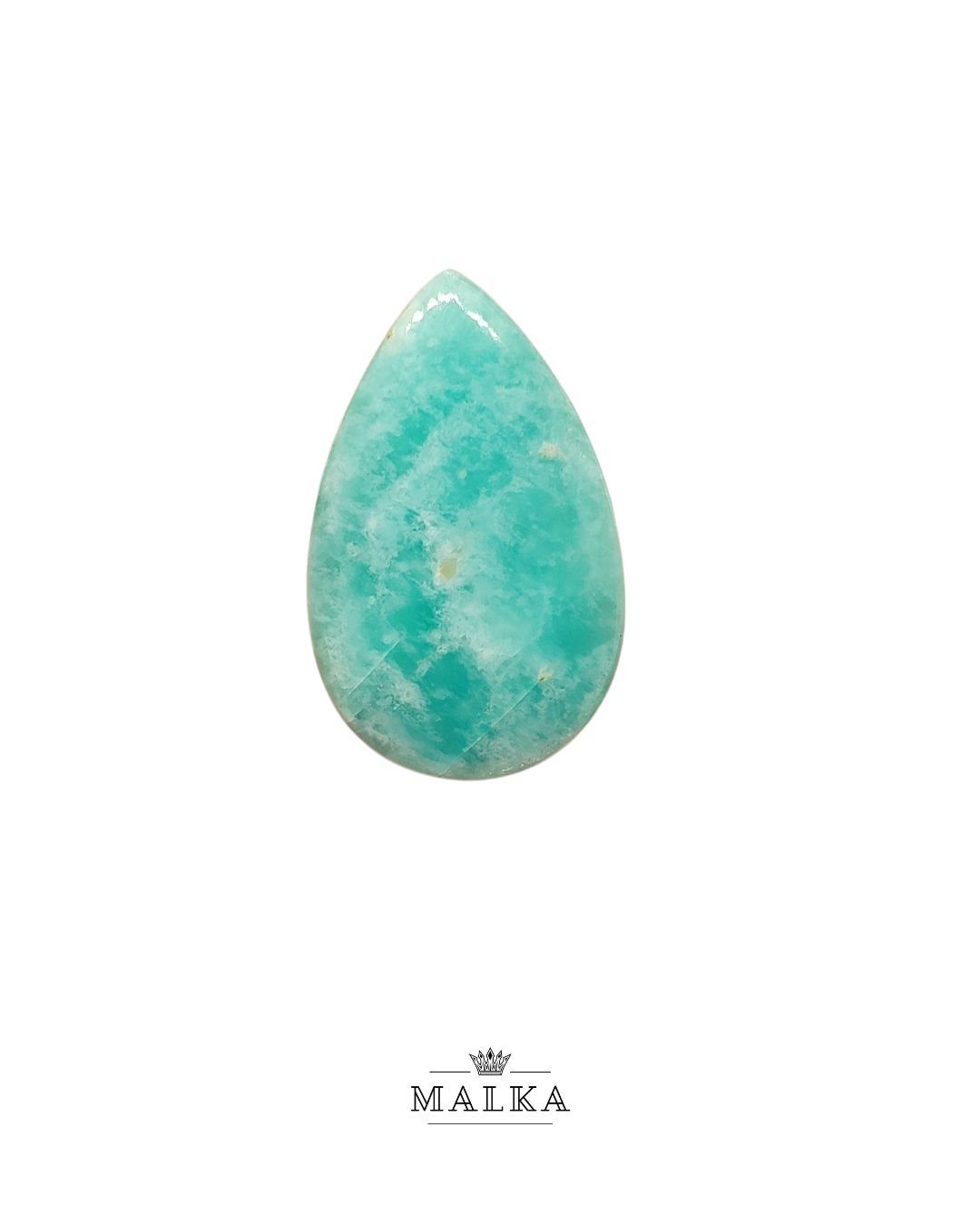 34mm Amazonite Cabochon - Drop Shape
