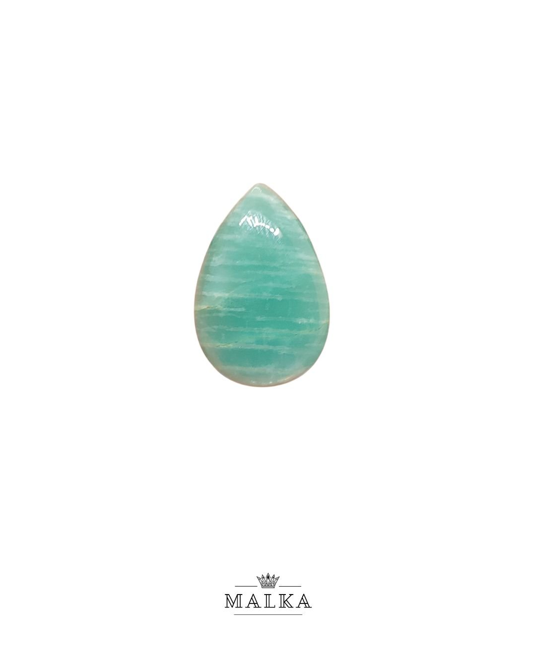 23mm Amazonite Cabochon - Drop Shape