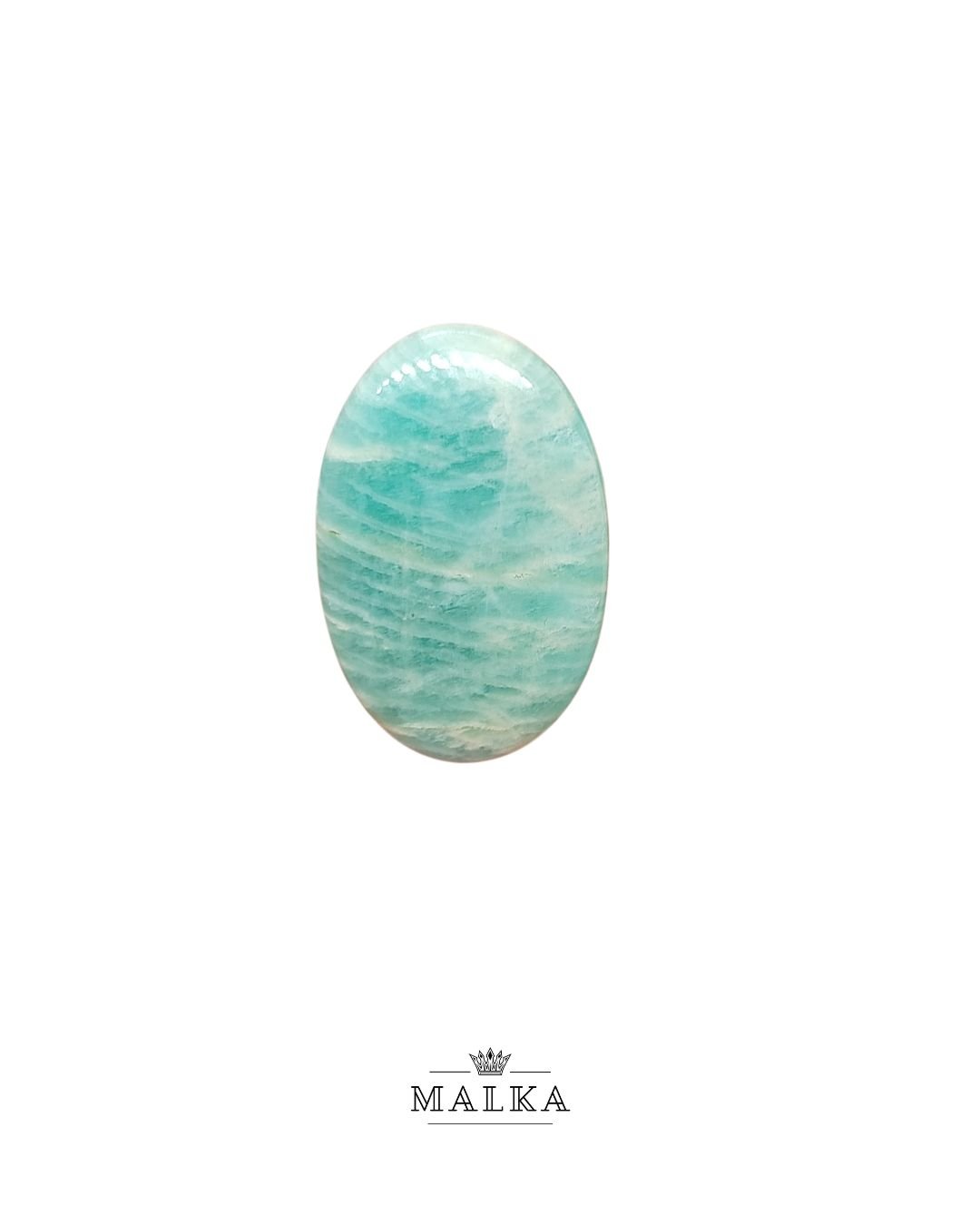 28mm Amazonite Cabochon - Oval Shape