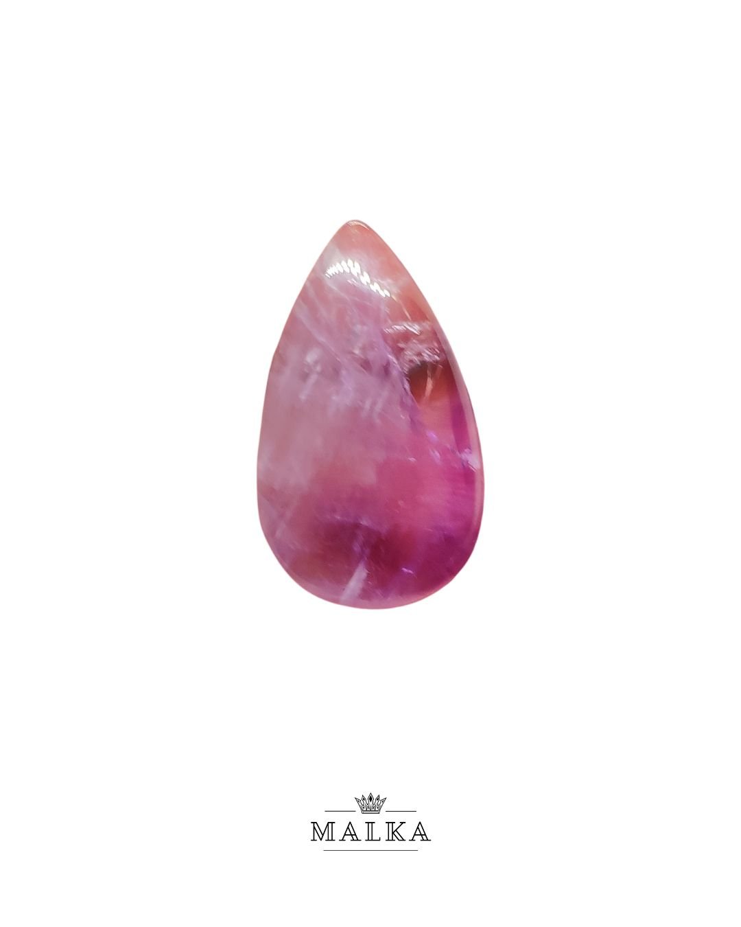 30mm Amethyst Cabochon - Drop Shape