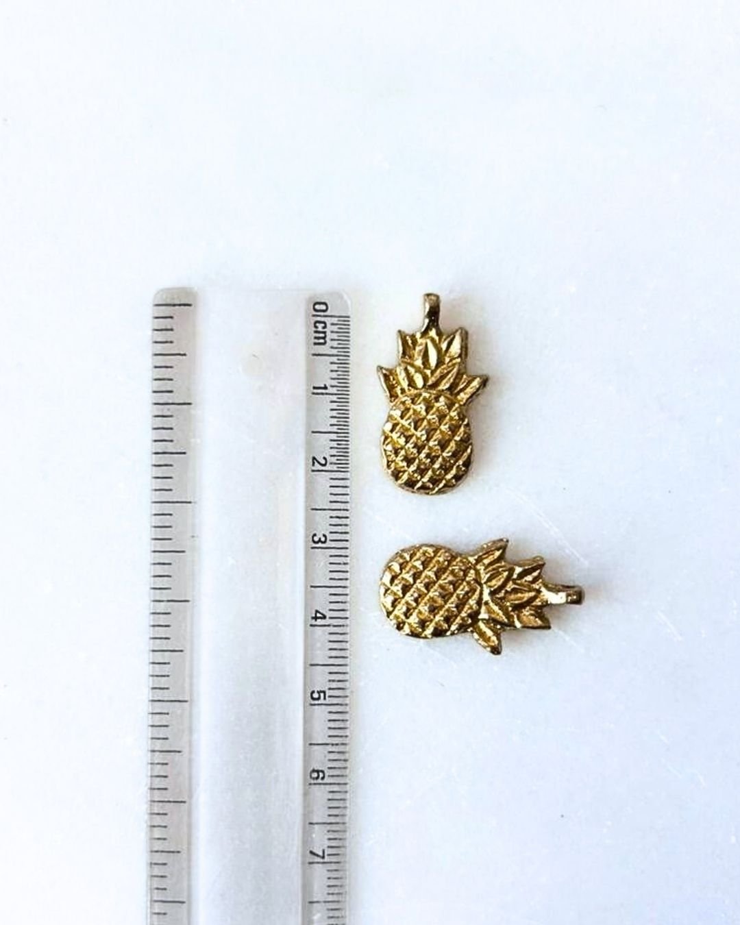 Pineapple Brass Charms - Image 3