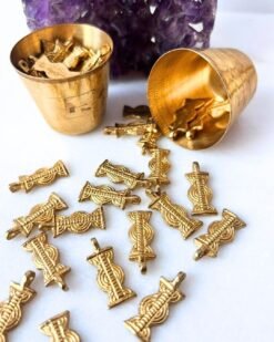 Alternative view of Fish Bone Brass Charms