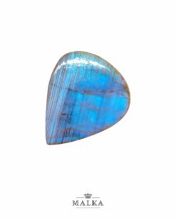 39mm Labradorite Cabochon - Drop Blue Flash