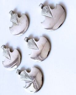 Alternative view of Big Ethnic Silver Filled Brass Pendant