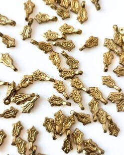 Hamsa Hand Brass Charms