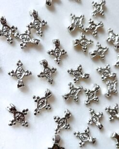 Alternative view of Boho Silver Filled Brass Charms