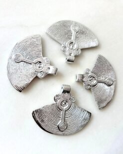 Alternative view of Big Ethnic Silver Filled Brass Charms