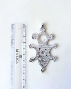 Handmade Silver Filled African Cross Charm