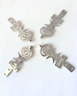 Alternative view of Spiritual Silver Filled Brass Pendant