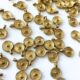 Spiral Sun Brass Charms - 50 grams