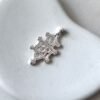 Small Silver Filled Brass Cross Pendant