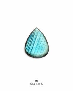 labradorite cabochon for sale- drop blue