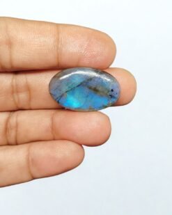 labradorite cabochon for sale- Oval Labradorite for jewelry making and micro macrame