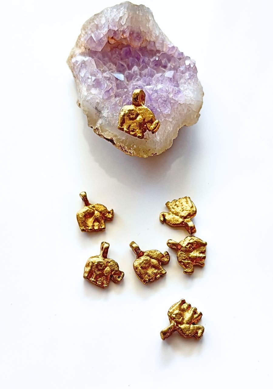 Small Elephant Charms