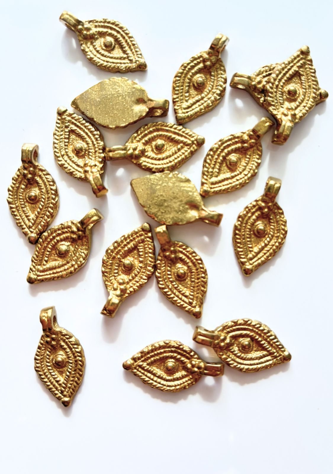 Boho Chic Brass Charms