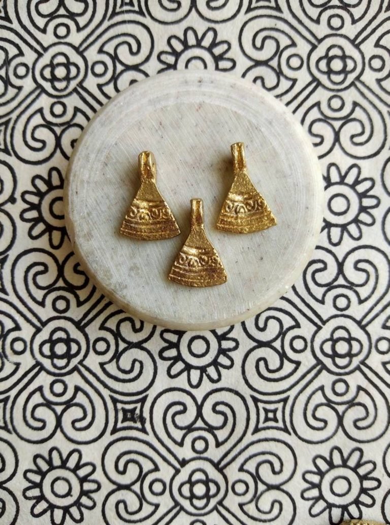 Geometric Brass Charms