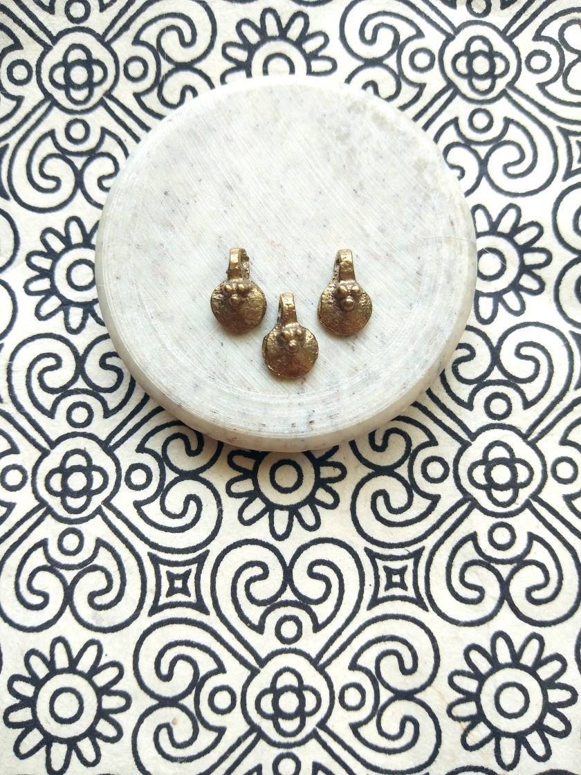 Antique Small Brass Charms