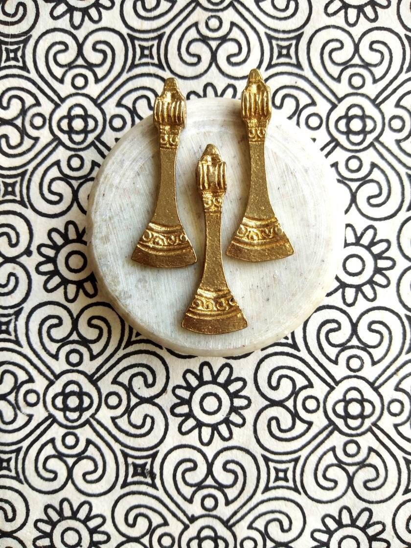 Ethnic Brass Charm