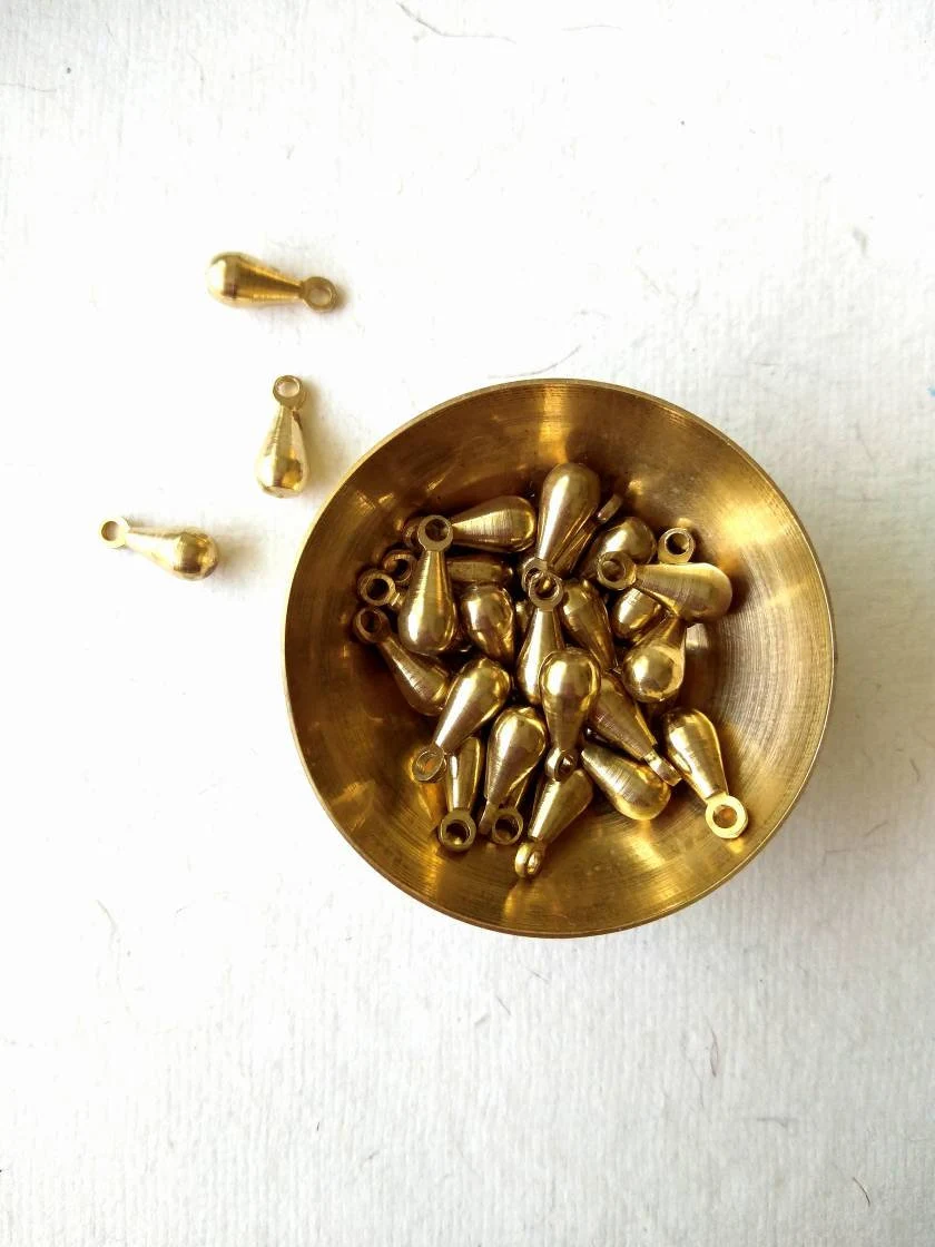 Drop Brass Charms