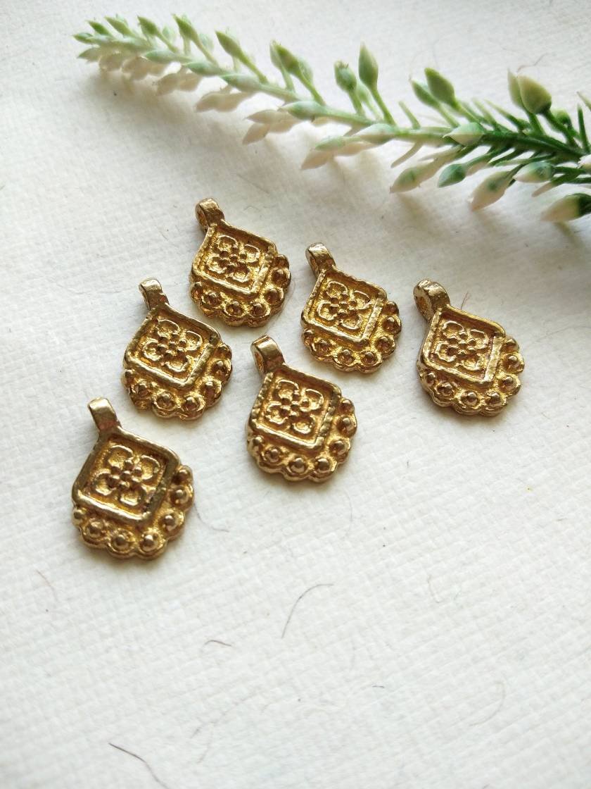 Boho Brass Charms