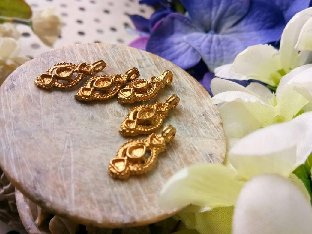 Boho Brass Charms