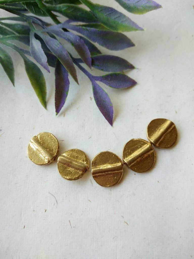 Round Brass Charms