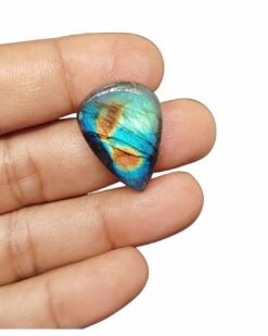 28mm Labradorite Cabochon - Drop Shape