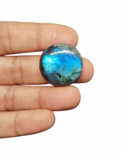 Alternative view of 28mm Labradorite Cabochon - Round Shape