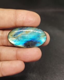 Alternative view of 42mm Labradorite Cabochon - Oval Shape