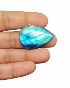37mm Labradorite Cabochon - Drop Shape
