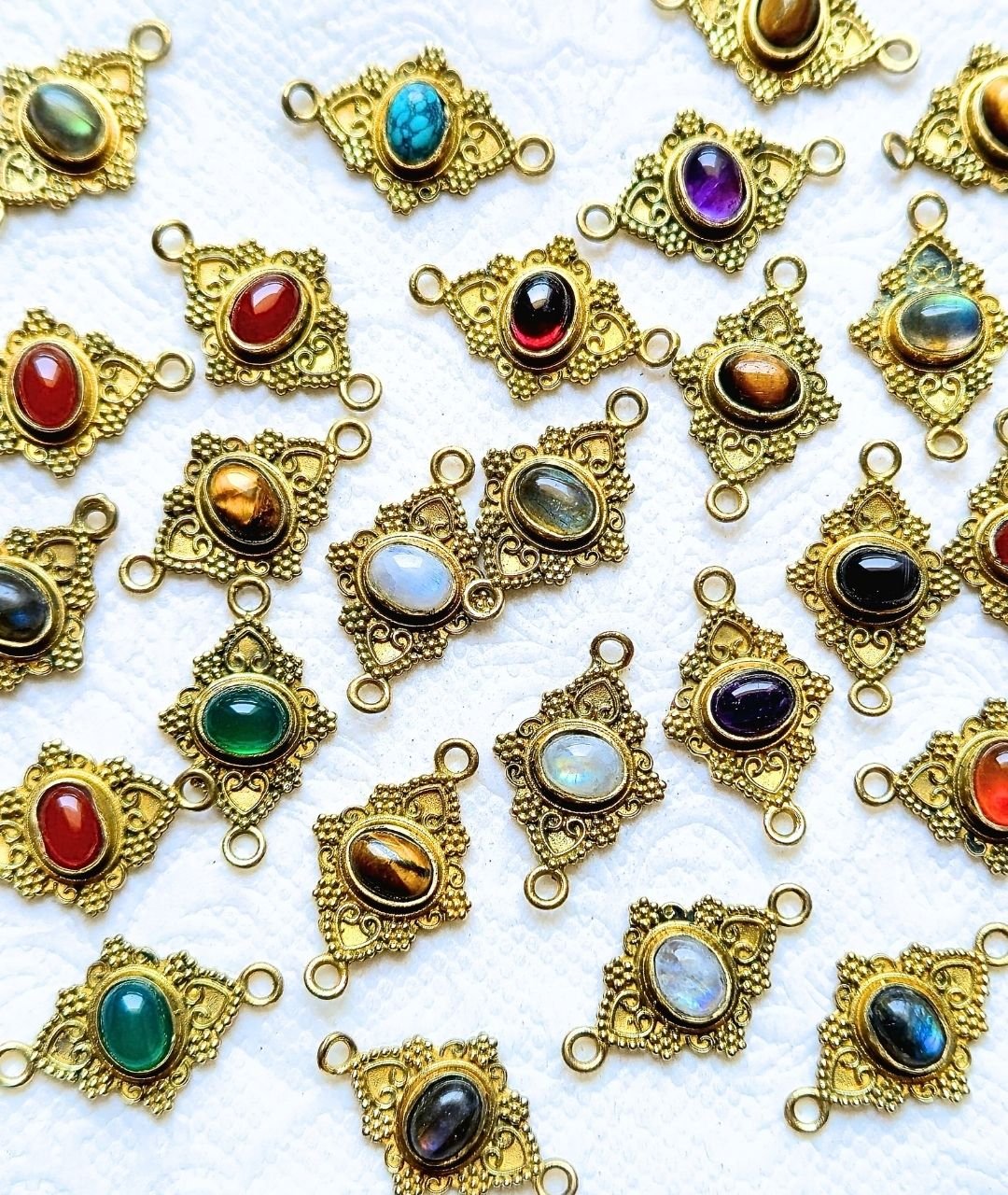 Mandala Stones Connectors