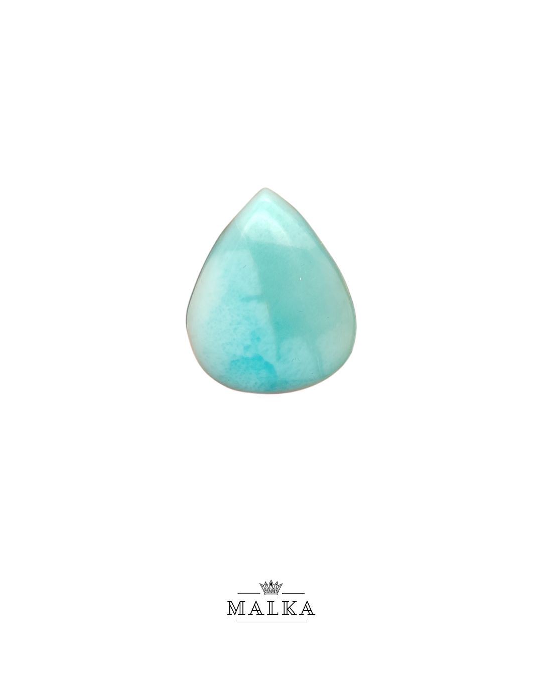 24mm Larimar Cabochon – Drop Shape