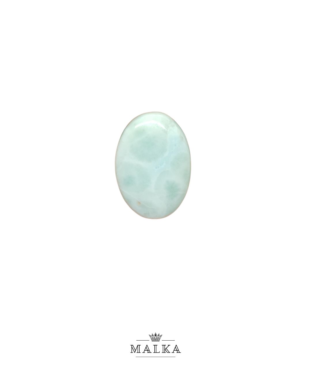 24mm Larimar Cabochon – Oval Shape