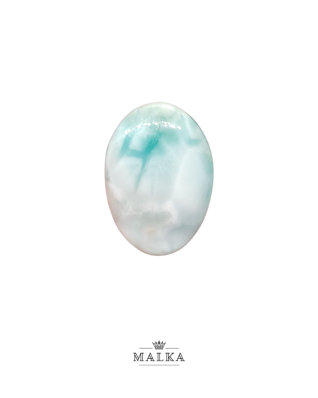 29mm Larimar Cabochon – Oval Shape