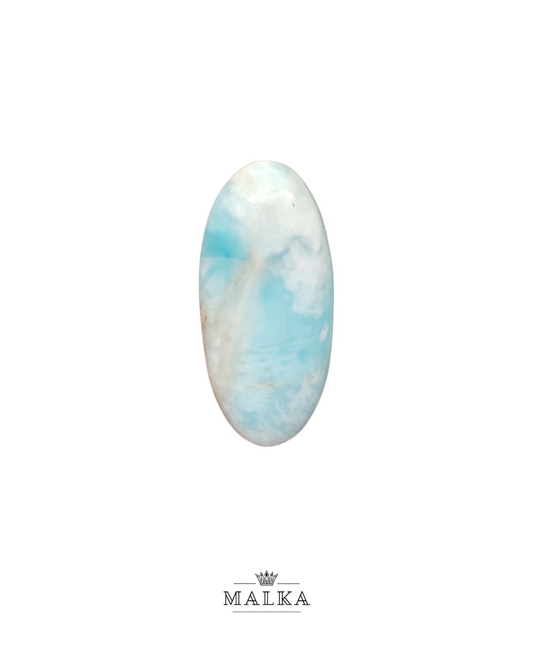 32mm Larimar Cabochon – Oval Shape
