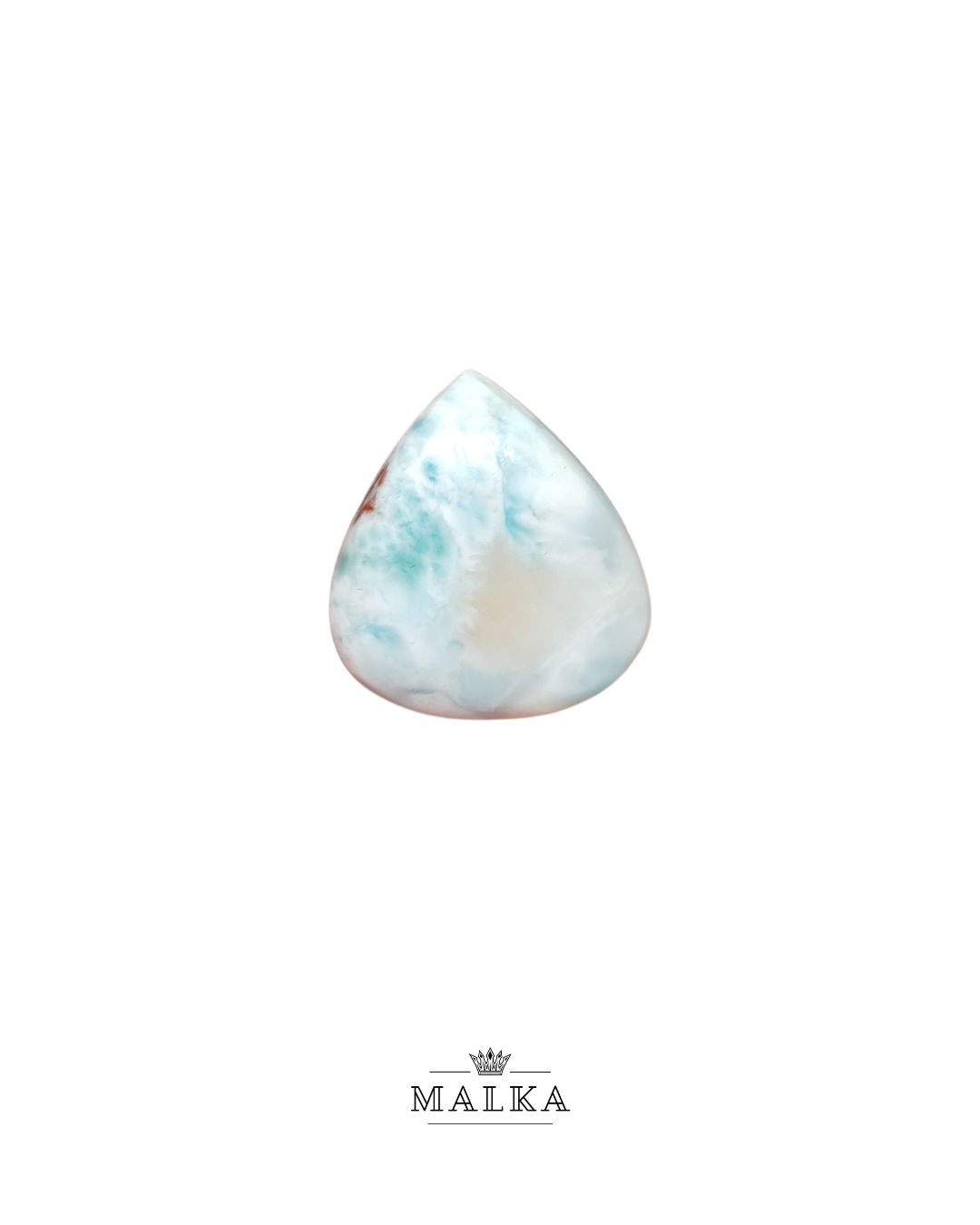 30mm Larimar Cabochon – Drop Shape